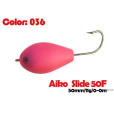 Воблер AIKO SLIDE 50F 50 мм  не зацепляющийся поверхностный  036-цвет