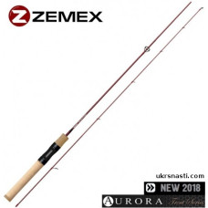 Спиннинг ZEMEX AURORA trout series 662UL длина 1,98 м тест 0.5-6 грамм НОВИНКА 2018 года!!!