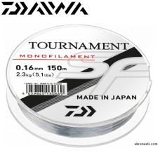 Леска Daiwa Tournament SF диаметр 0,20мм диаметр 150м серая