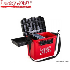 Ящик зимовий пластиковий високий Lucky John LJ2050 размер 38х26х31,5см