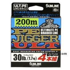 Плетеный шнур Sunline PE JIGGER ULT(4braid) 200 м #1.5