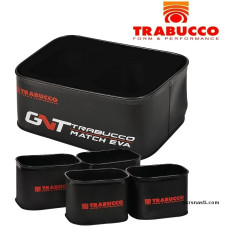 Набор емкостей Trabucco GNT Match EVA Groundbait Mini Bowl Set 1+4