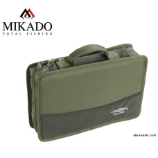 Сумка для рыболовных принадлежностей Mikado UWI-372504 тёмно-зелёная
