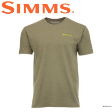 Футболка Simms Sasquatch T-Shirt Military Heather размер XL