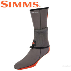 Носки Simms Neoprene Flyweight Sock Pewter размер L