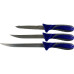 Филейный комплект Mikado малый 2 ножа+рыбочистка+точилка