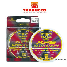 Леска монофильная Trabucco T-Force XPS Match Strong диаметр 0,203мм размотка 100м прозрачная