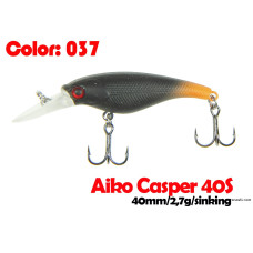 Воблер AIKO CASPER 40S 40 мм  тонущий 037-цвет 