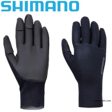 Перчатки Shimano Chloroprene EXS 3 Cover Gloves размер M чёрные