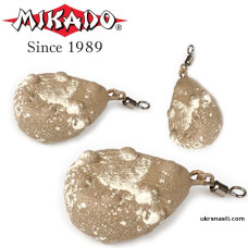 Груз карповый плоской формы Mikado ( упаковка 10 штук )