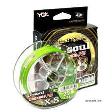Шнур YGK G-Soul X8 Upgrade 150 м цвет зеленый #0.6