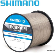 Леска монофильная Shimano Technium Invisitec диаметр 0,255мм размотка 5000м серая