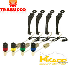 Сигнализатор поклёвки механический Trabucco K-Karp Drake XTR Stiff Hanger Yellow жёлтый
