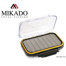 Коробочка для нахлыстовых мушек Mikado UAM-062B размер 13x9x4см Новинка 2020