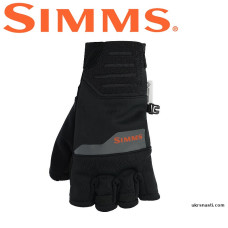 Перчатки Simms Windstopper Half Finger Glove Black размер XL