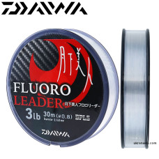 Флюорокарбон Daiwa Gekkabijin Fluoro Leader #0,5 диаметр 0,117мм размотка 30м прозрачный