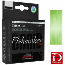Шнур Dragon Fishmaker v2/Momoi диаметр 0,14мм размотка 135м зелёный