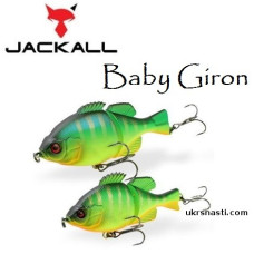 Воблер тонущий Jackall Baby Giron длина 6,1 см вес 7,8 грамм