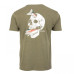 Футболка Simms Trout On My Mind T-Shirt Military Heather