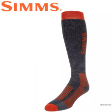 Носки Simms Merino Midweight OTC Sock Carbon размер L