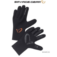 Перчатки Savage Gear Super Stretch Neo размер L чёрные