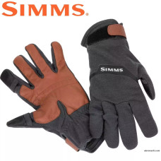 Перчатки Simms LW Wool Tech Glove Carbon размер 2XL