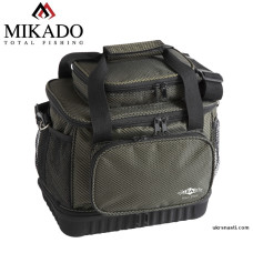 Сумка для рыболовных принадлежностей Mikado UWF-008 тёмно-зелёная