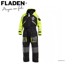 Костюм-поплавок Fladen Floatation Suit 845XY Black/Yellow размер L