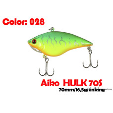Воблер AIKO HULK 70S 70 мм  тонущий  028-цвет