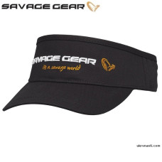 Кепка Savage Gear Sun Visor One Size Black Ink