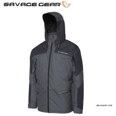 Куртка Savage Gear Thermo Guard с подкладкой размер XL серо-чёрная