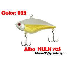 Воблер AIKO HULK 70S 70 мм  тонущий  022-цвет