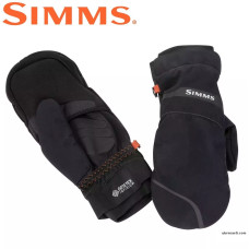 Перчатки Simms Gore Infinium Foldover Mitt Black размер S