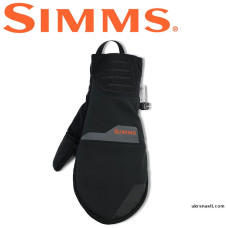 Перчатки-варежки Simms Windstopper Foldover Mitt Black размер XL