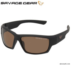 Очки поляризационные Savage Gear Shades Polarized Sunglasses коричневые
