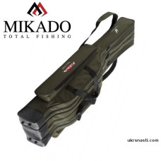 Чехол для удилищ Mikado 3 секционный зелёный