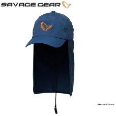 Кепка Savage Gear Savage Salt UV Cap One Size Blue