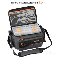 Сумка Savage Gear System Box размер M серая