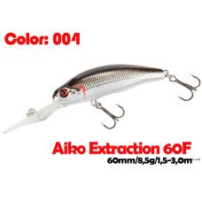 Воблер AIKO EXTRACTION 60F 60 мм  плавающий 004-цвет