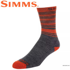 Носки Simms Merino Lightweight Hiker Sock Carbon размер M