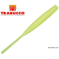 Силиконовая приманка Trabucco Mebaru Aji Worm длина 50мм (упаковка 12шт) Glowing Chart