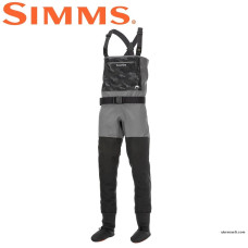 Вейдерсы Simms Guide Classic Stockingfoot Carbon размер XL