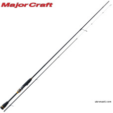 Удилище спиннинговое Major Craft Crostage NEW CRX-S762UL длина 2,28 м тест 0.4-5 грамм