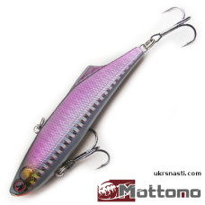 Воблер Mottomo Blade VIB 90S 28 грамм Тонущий цвет King Salmon