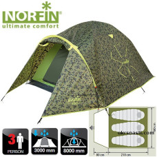 Палатка трехместная Norfin Ziege 3 NC