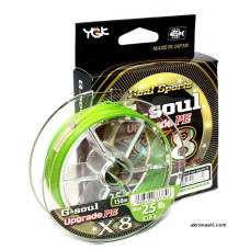 Шнур YGK G-Soul X8 Upgrade 150 м цвет зеленый