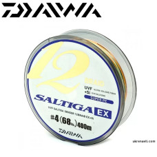 Шнур Daiwa UVF Saltiga Sensor X12EX+SI #8,0 диаметр 0,47мм размотка 300м разноцветный