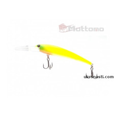 Воблер Mottomo Deep Hooker 90F 8,5 грамм  Плавающий цвет Chart Yellow