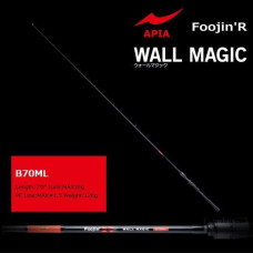 Удилище кастинговое APIA Foojin' R Wall Magic B70ML длина 2,13м, тест до 35 грамм, одночастник