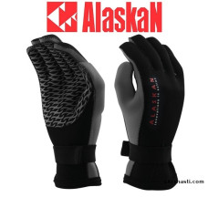 Перчатки неопреновые Alaskan размер L цвет черный/серый